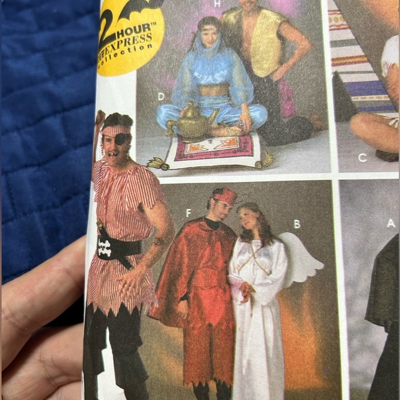 Simplicity 9169 - sm, med, larg, Devil- angel- witch- pirate and more - Picture 8 of 9